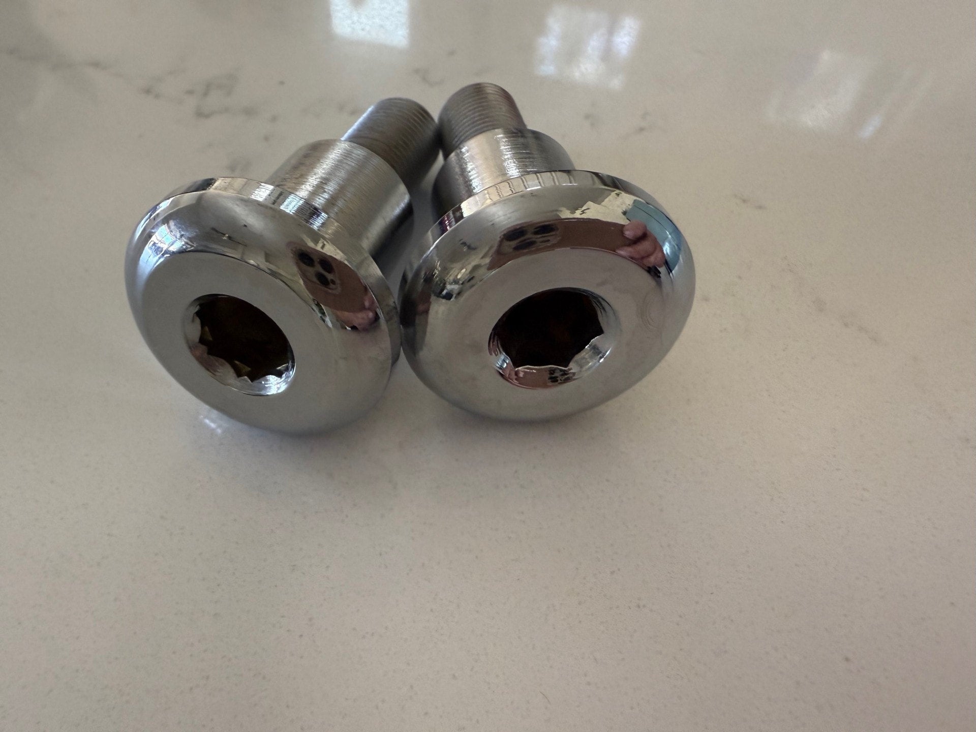 Replacement Springer Rocker BBW SPRINGER ROCKER ARM BOLT - CHROME - EA. | Bourget's Bike Works