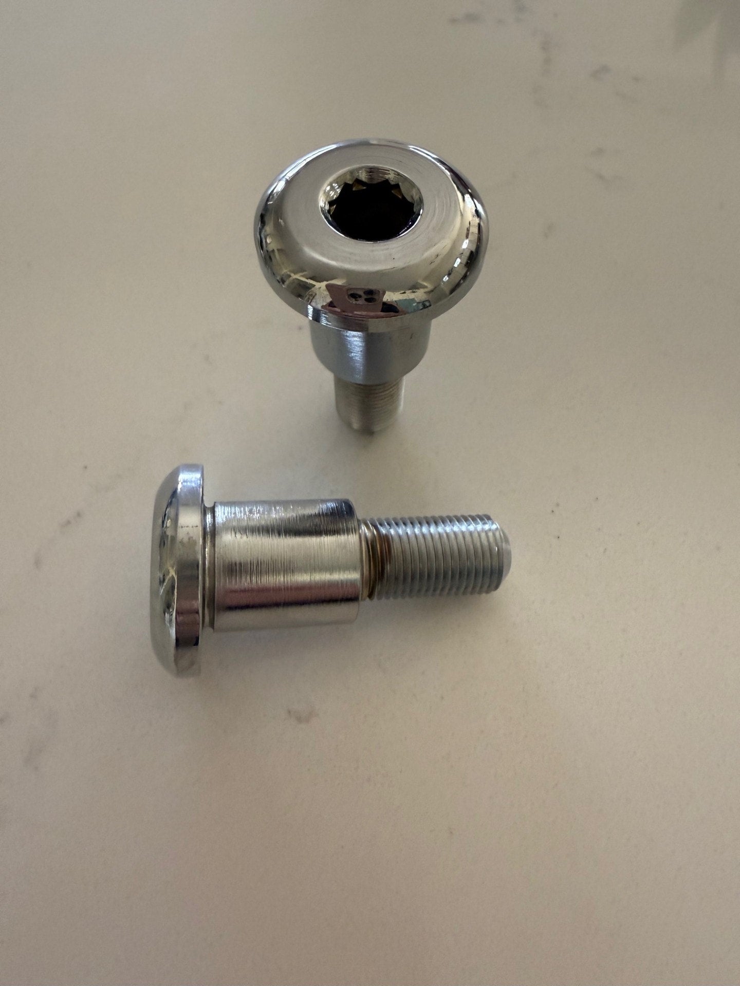 Replacement Springer Rocker BBW SPRINGER ROCKER ARM BOLT - CHROME - EA. | Bourget's Bike Works